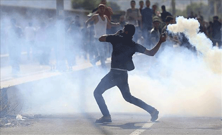 nueva intifada palestina Brutalidad israelí frente al levantamiento palestino